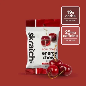 Gomitas energéticas Sport Fuel + 25mg Cafeína | Skratch Labs