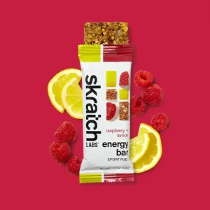 Barra energética Sport Fuel Frambuesa + Limón | Skratch Labs