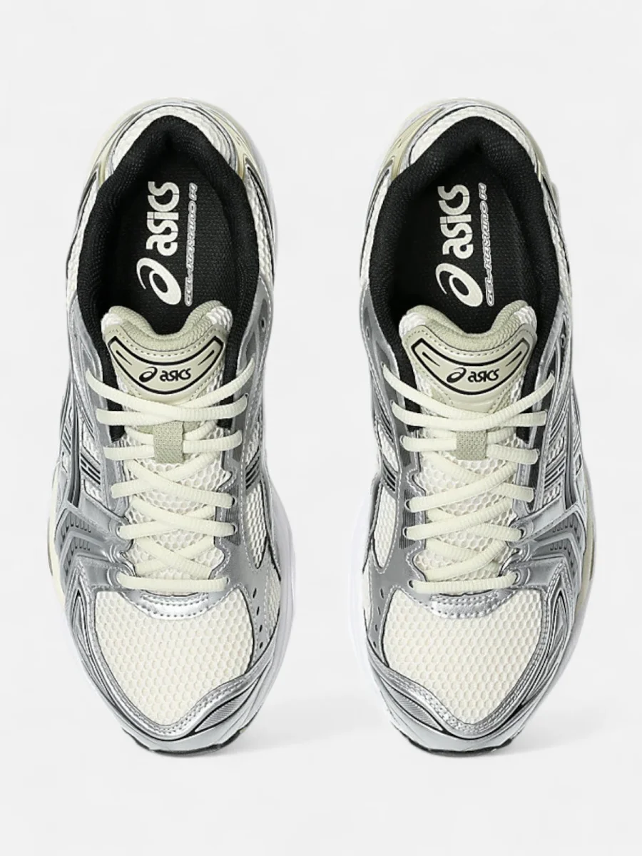Zapatillas Asics Gel-Kayano 14 Crema Plateado Dorado - Imagen 8