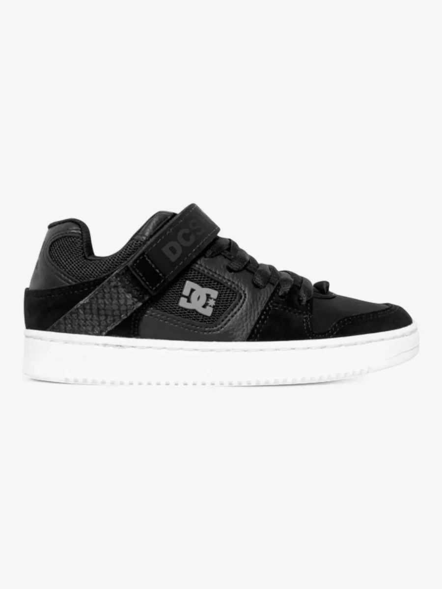 Zapatillas Dc Manteca V SS Negro Blanco - Imagen 2