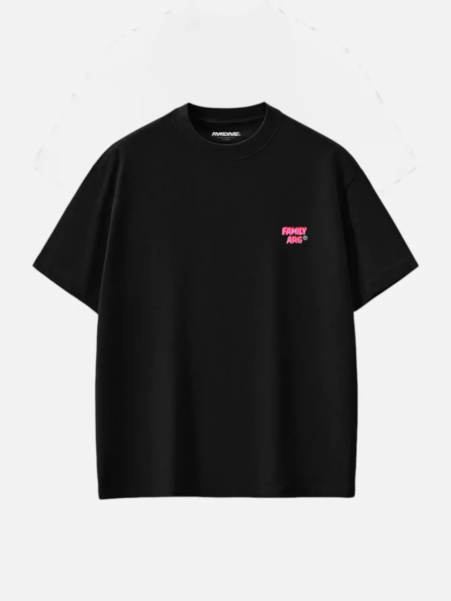 Remera Familyarg La Fleur Negro - Imagen 2