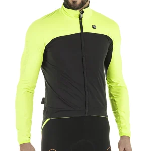 Chaqueta ligera AV 100 H²O impermeable Amarillo flúor/Negro