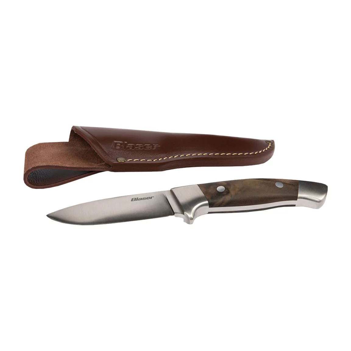 Cuchillo de caza Blaser con mango de madera - Imagen 3