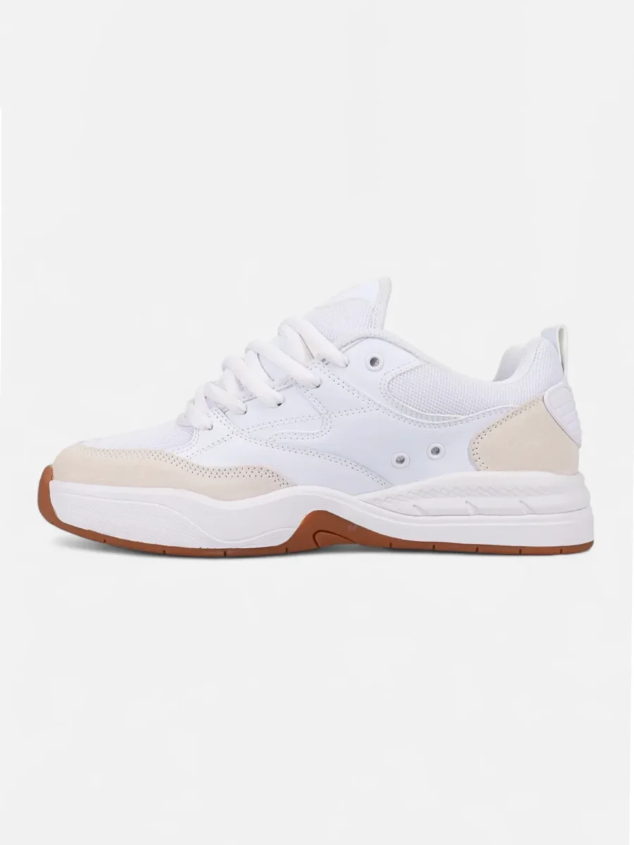 Zapatillas DC Ascend Blanco Marron - Imagen 4