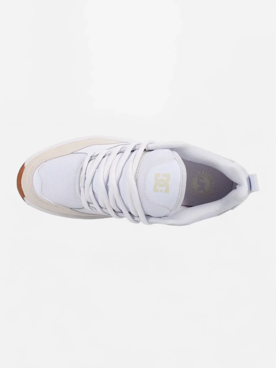 Zapatillas DC Ascend Blanco Marron - Imagen 5