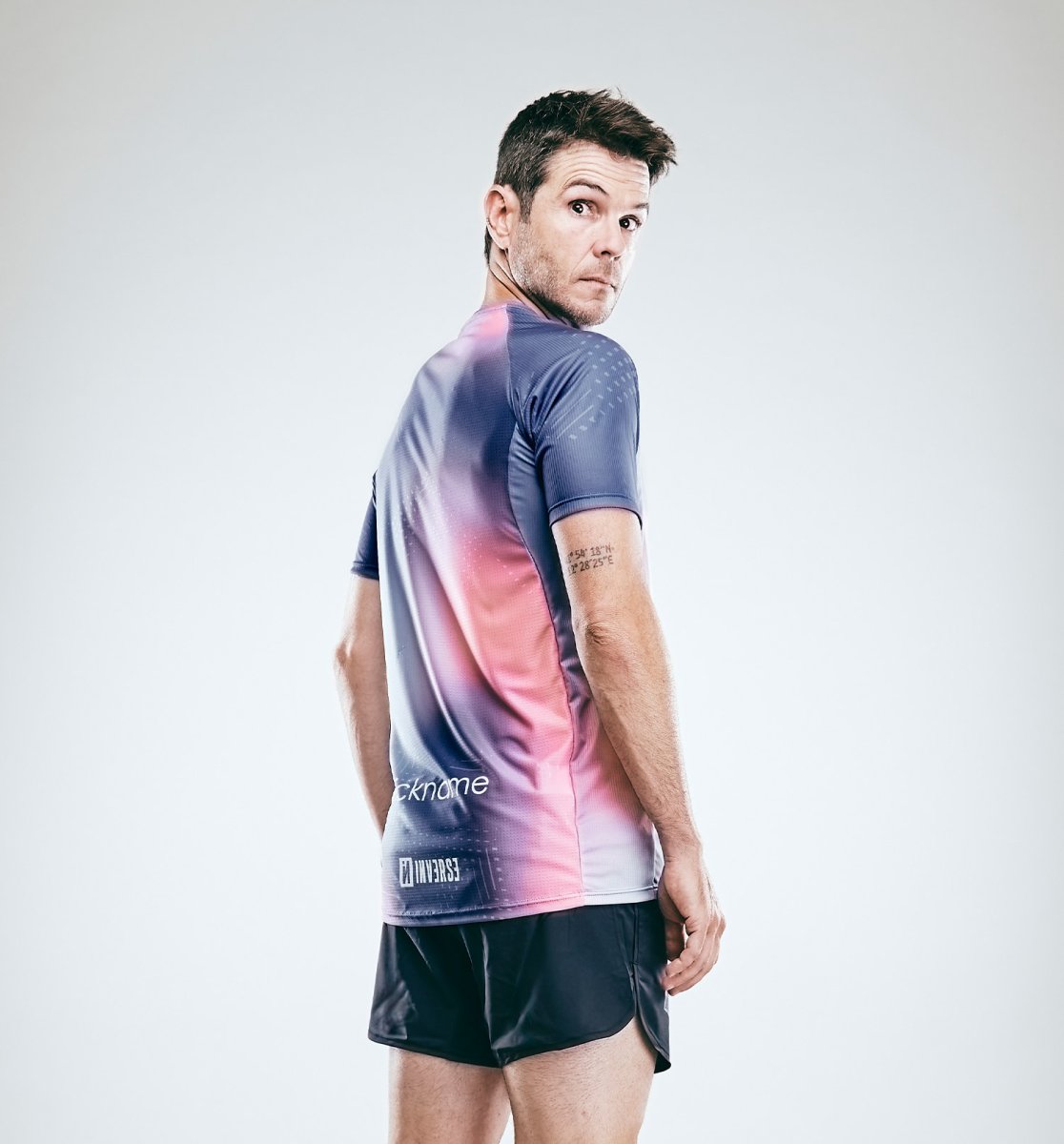 Camiseta running manga corta NITRO (HOMBRE) - Imagen 3