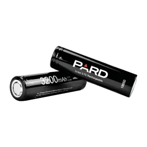 Batería recargable Pard 18650 plana