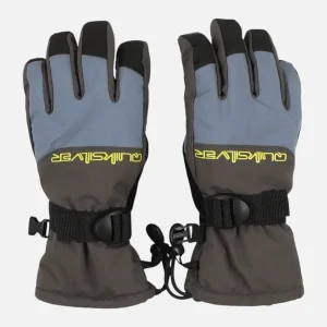 Guantes Snow Quiksilver Mission Niño Verde Azul