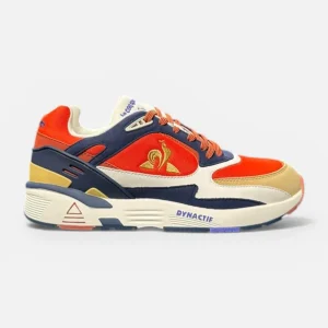Zapatillas Le Coq Sportif R1100 Pop Rojo Dorado azul