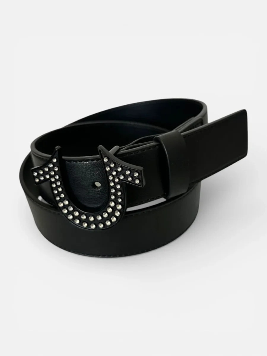 Cinturon True Religion Sparkle Negro - Imagen 3