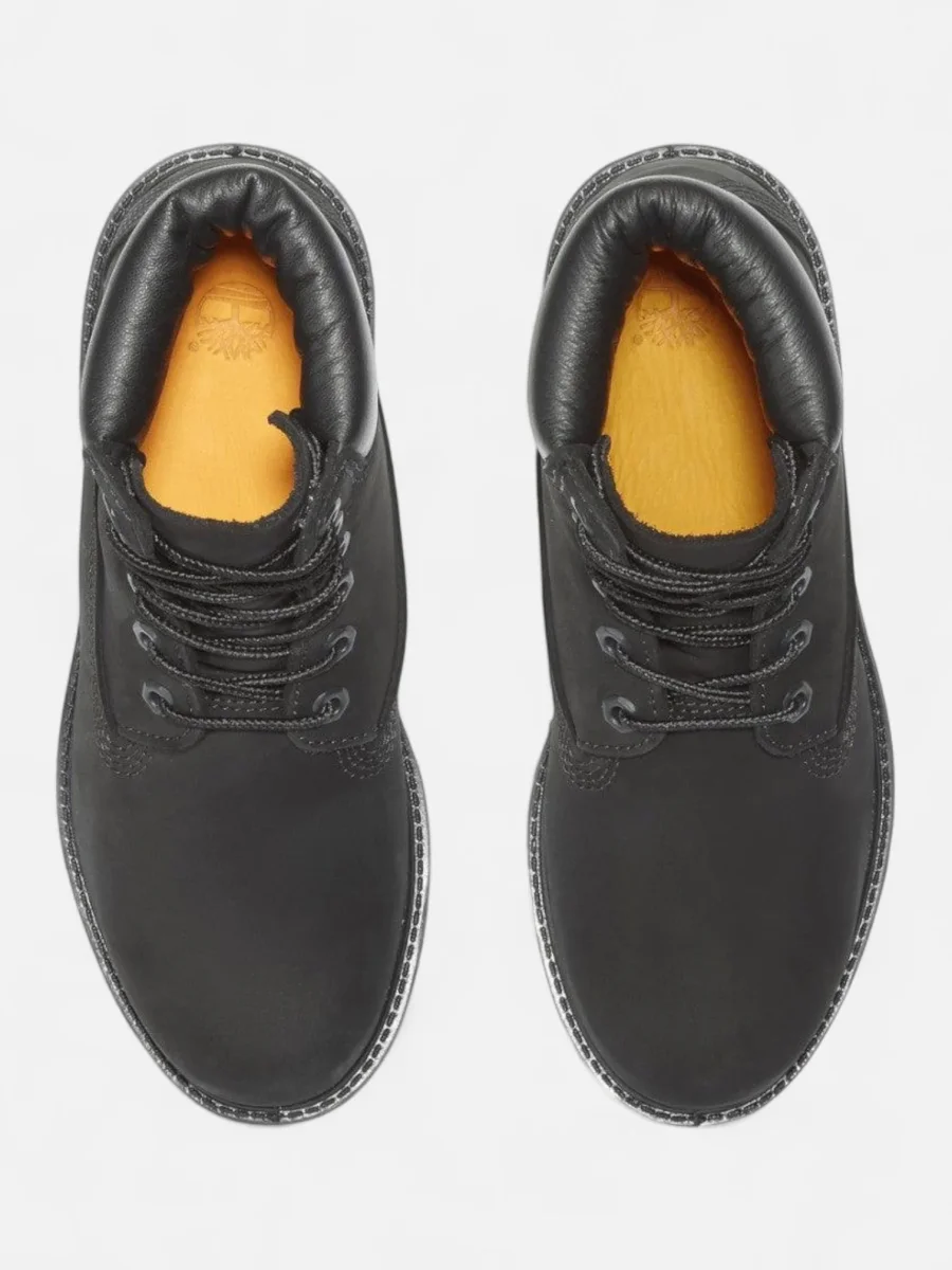 Botas Timberland Premium 6 Inch Waterproof Mujer Negro - Imagen 6