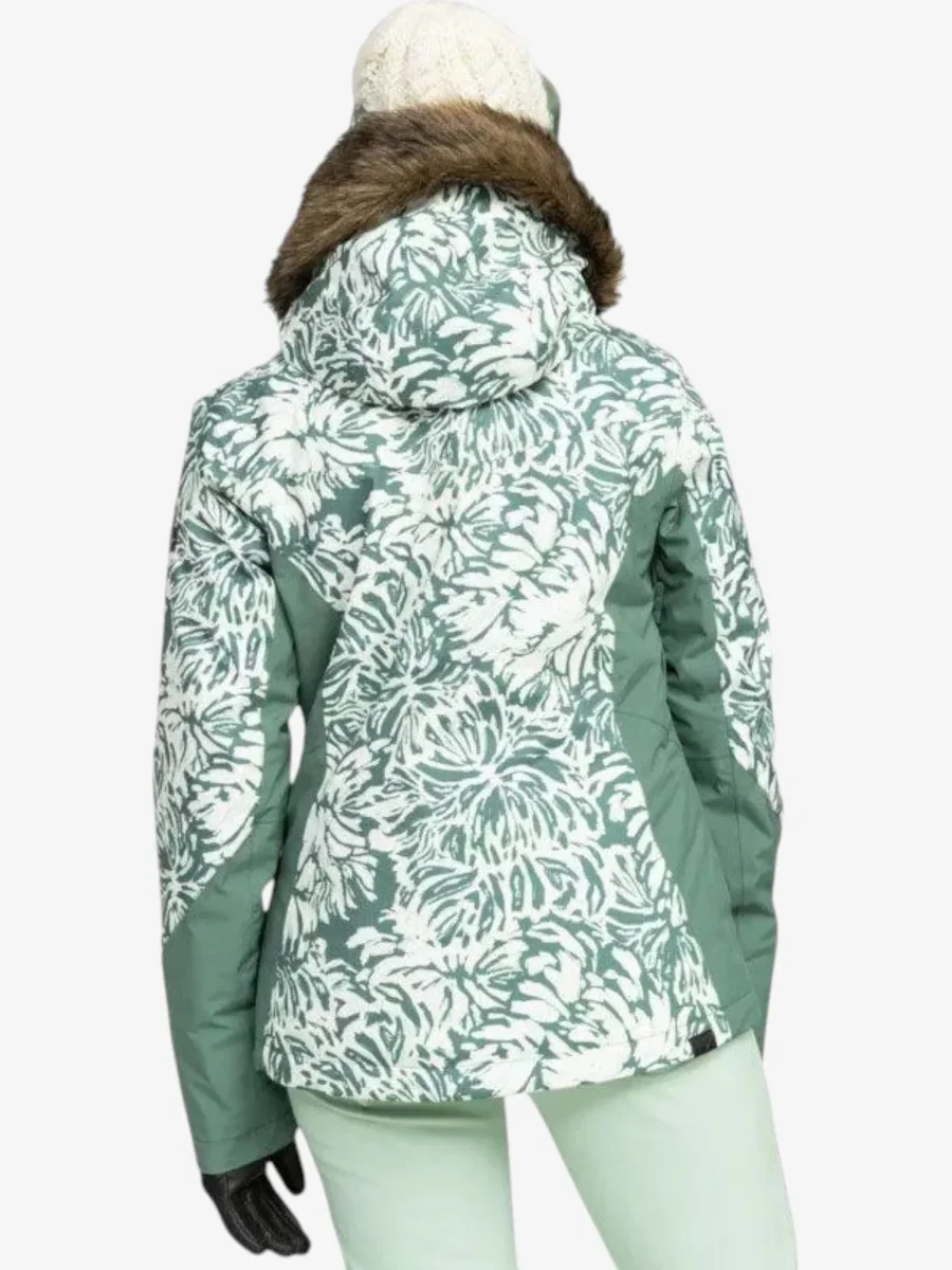 Campera Roxy Snow Jet Ski Premium Verde - Imagen 5