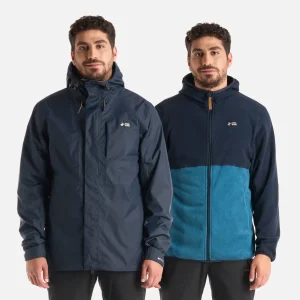 Chaqueta Hombre Corteza Azul Noche Haka Honu
