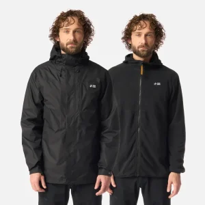 Chaqueta Hombre Corteza Negro Haka Honu