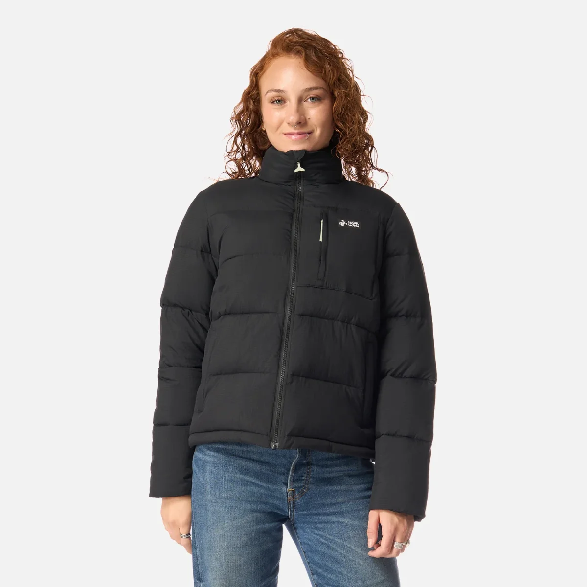 Chaqueta Mujer Aislada Negro Haka Honu