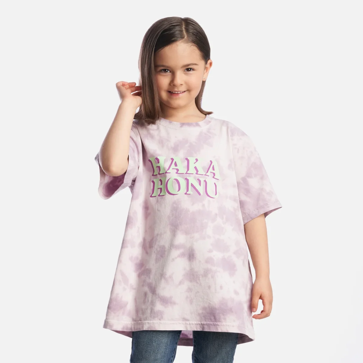 Polera Niña Tormenta Lila Haka Honu - Imagen 2