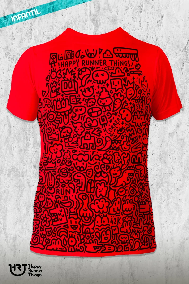 Doodles - Camiseta Running Junior/Kids - Imagen 5