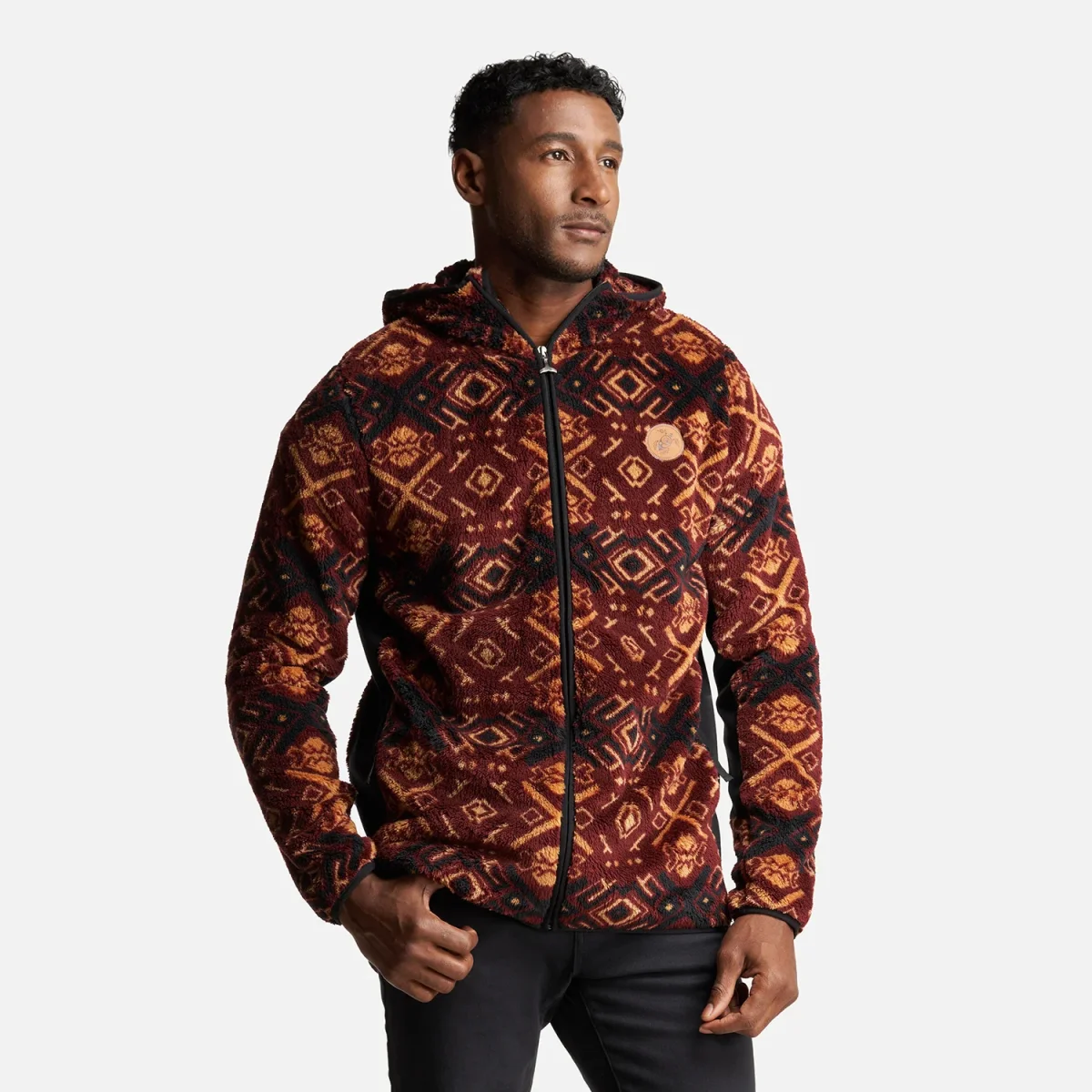 Chaqueta Hombre Calur-oso Full Print Camel Haka Honu - Imagen 4