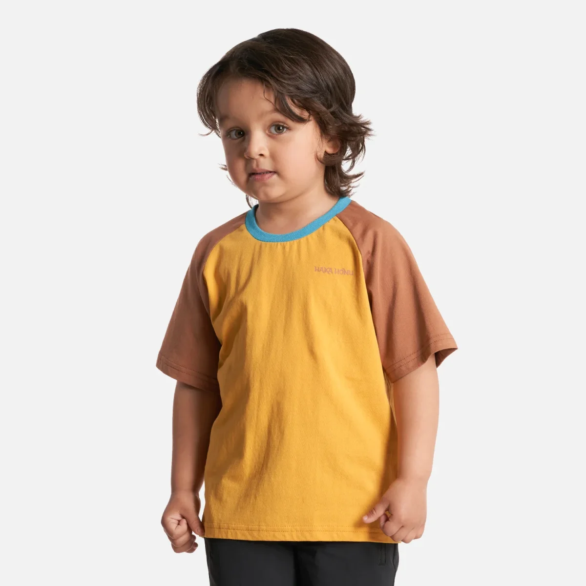 Polera Niño Hakids Amarillo Haka Honu - Imagen 3