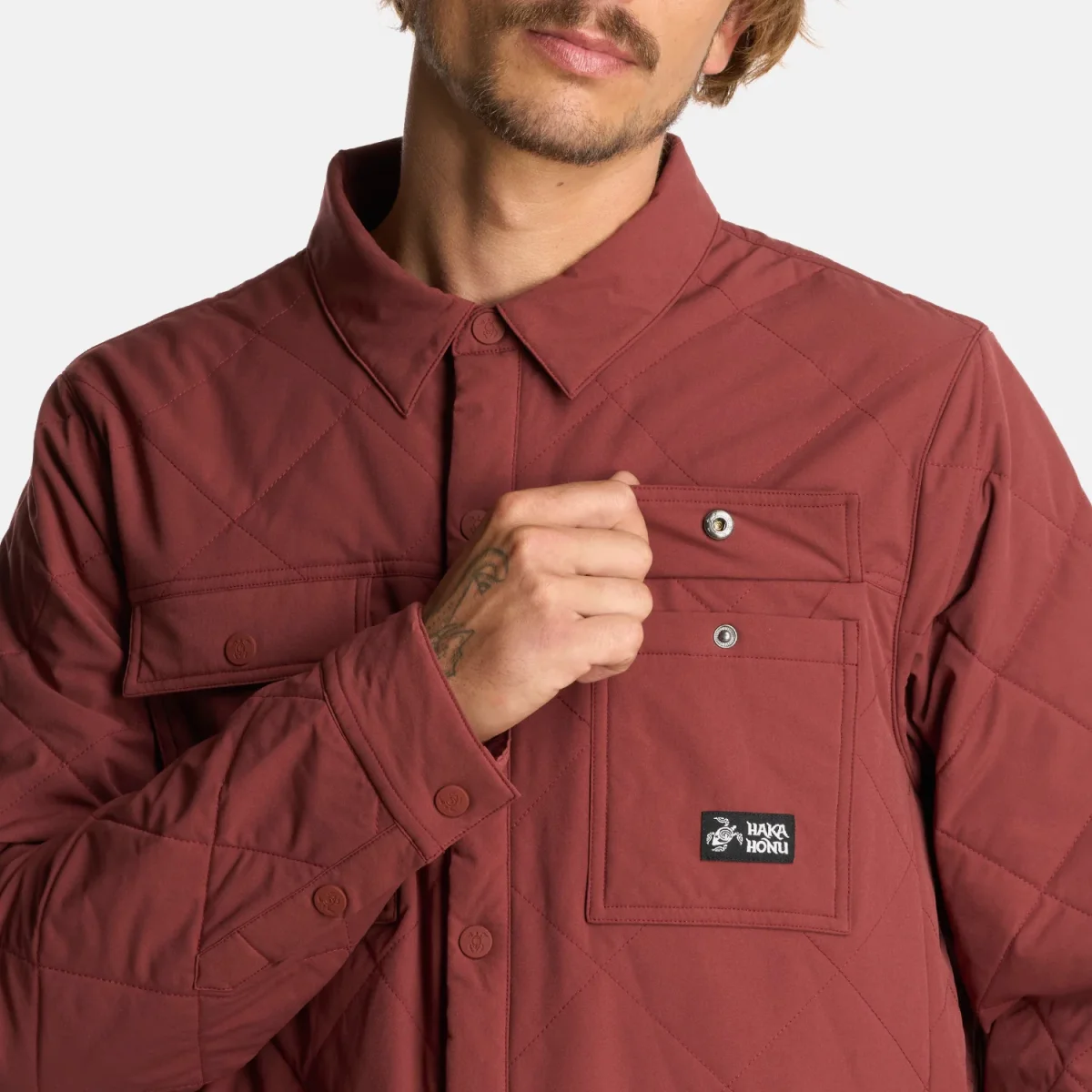 Chaqueta Hombre Fogata Vino Haka Honu - Imagen 5