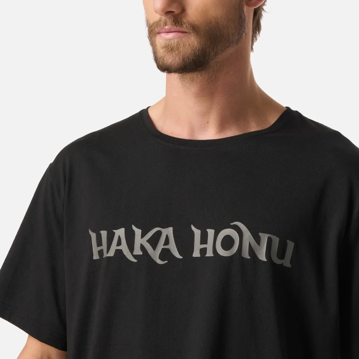 Polera Hombre Logo Negro Haka Honu - Imagen 5