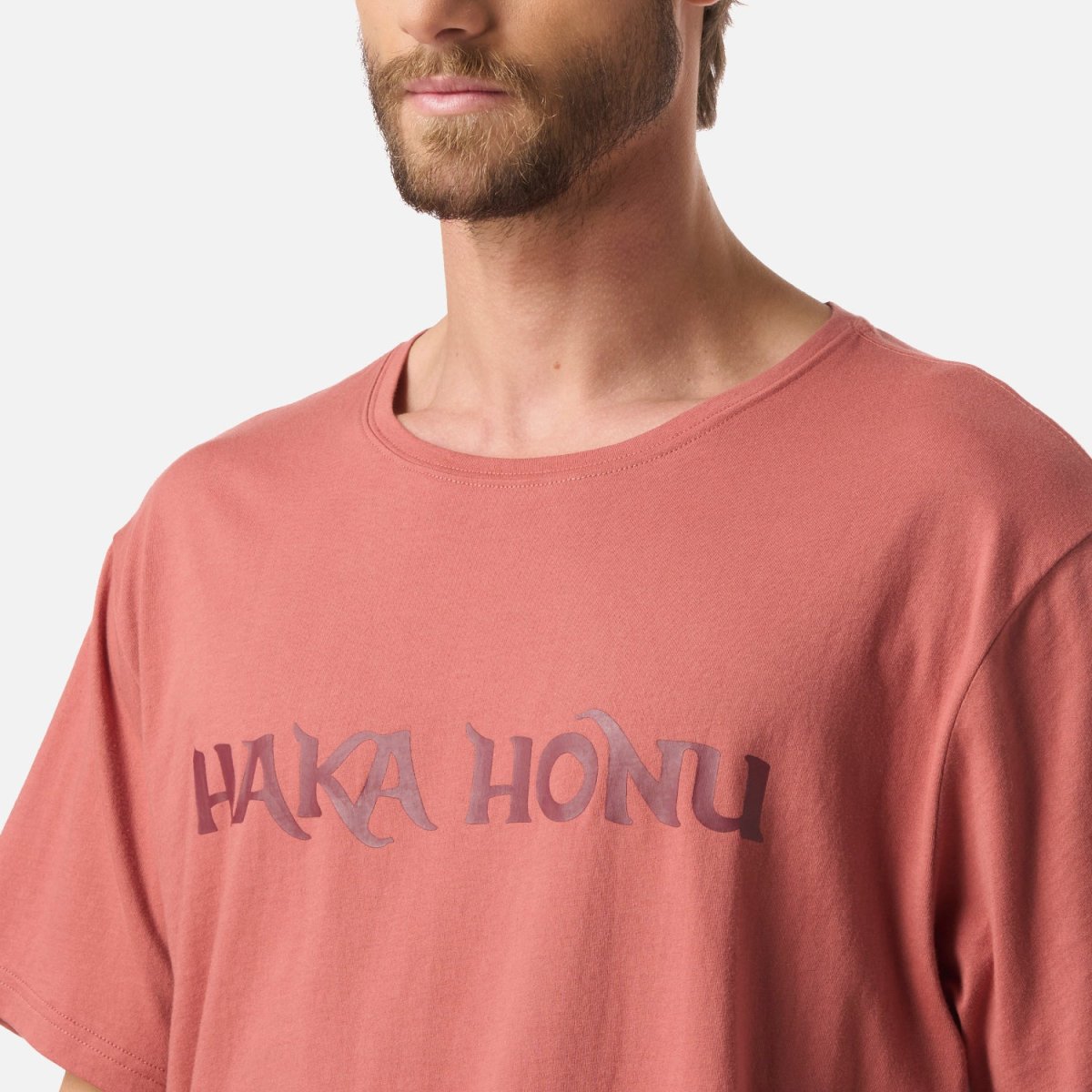 Polera Hombre Logo Terracota Claro Haka Honu - Imagen 5