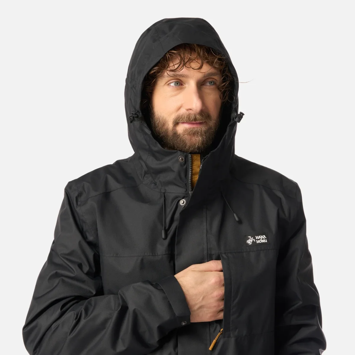 Chaqueta Hombre Kauai Negro Haka Honu - Imagen 5