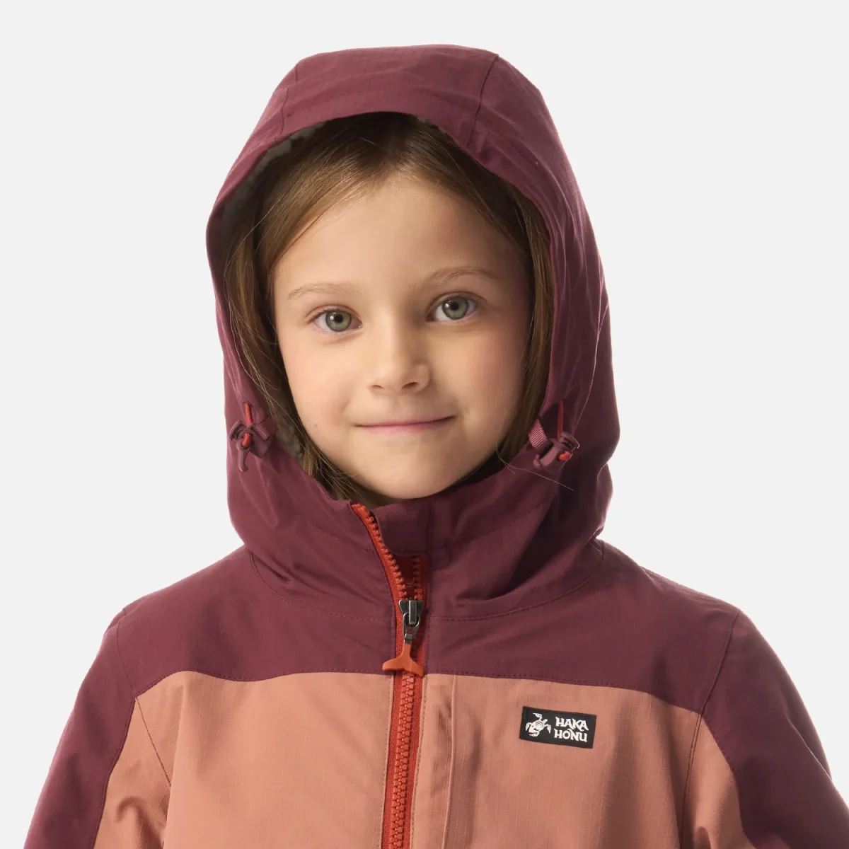 Chaqueta Niña Mini Diluvio Burdeo Haka Honu - Imagen 5
