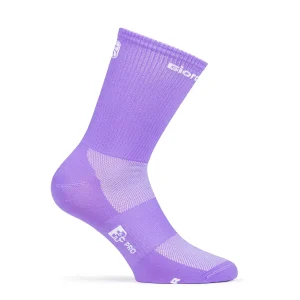 Calcetines altos SOLID 18cm Neón Lila