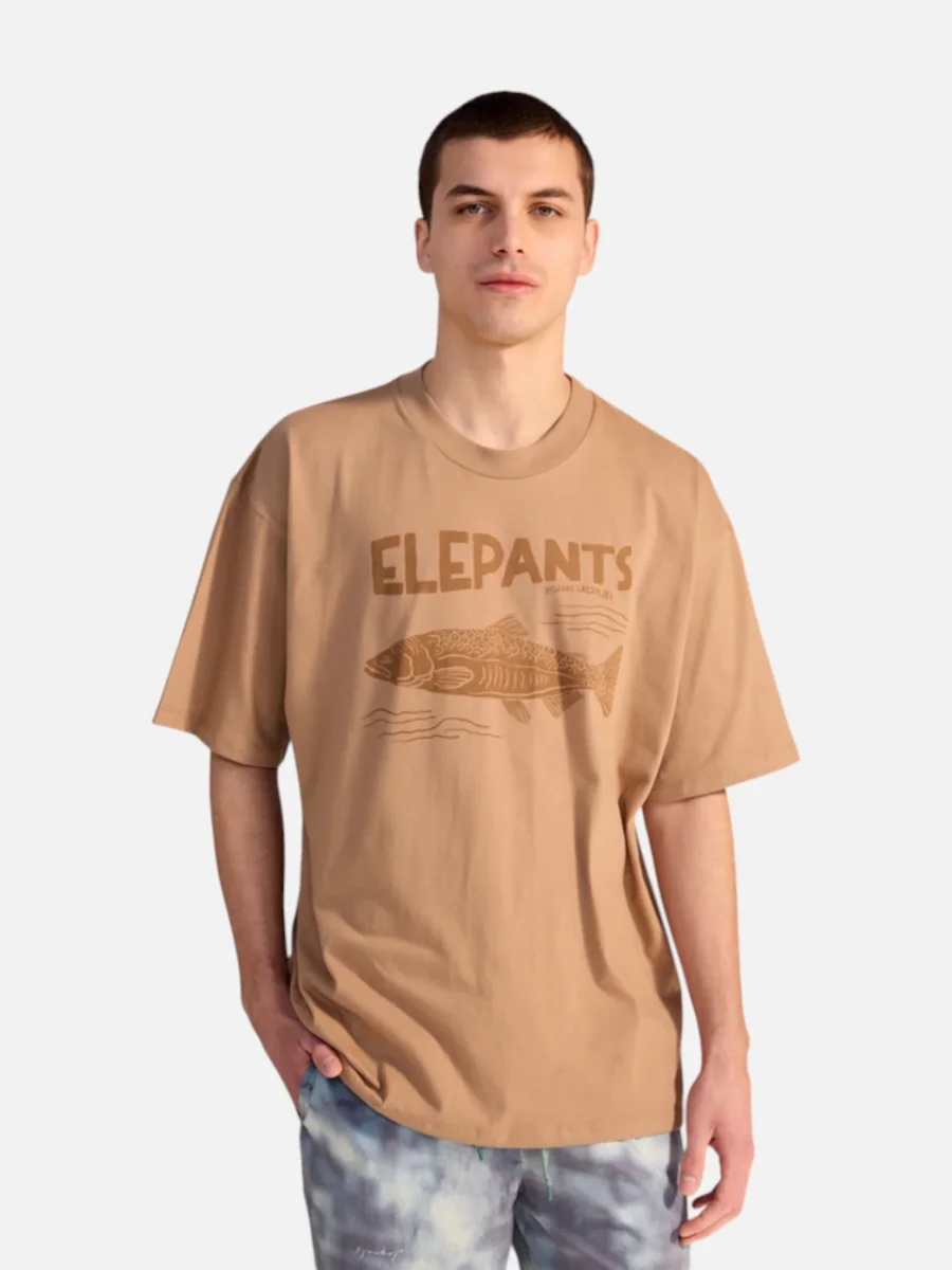 Remera Elepants Over Fish Marrón - Imagen 2