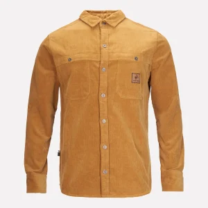 Camisa Hombre Mermelada De Perla Mostaza Haka Honu