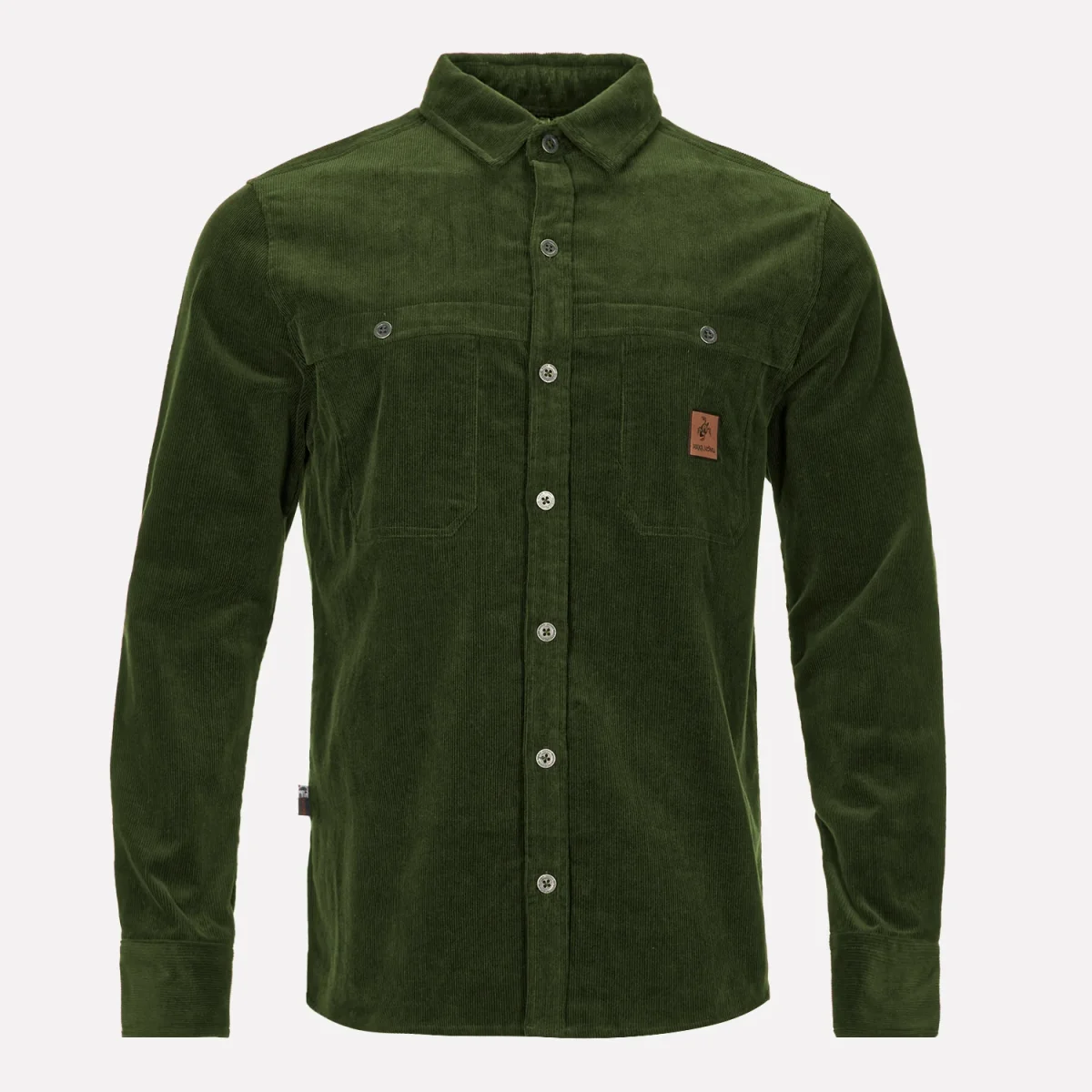 Camisa Hombre Mermelada De Perla Verde Militar Haka Honu