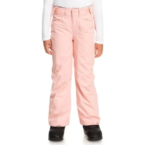 Pantalon Roxy Snow Backyard Niña Rosa Pastel