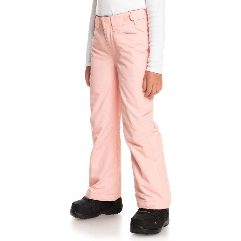 Pantalon Roxy Snow Backyard Niña Rosa Pastel - Imagen 3