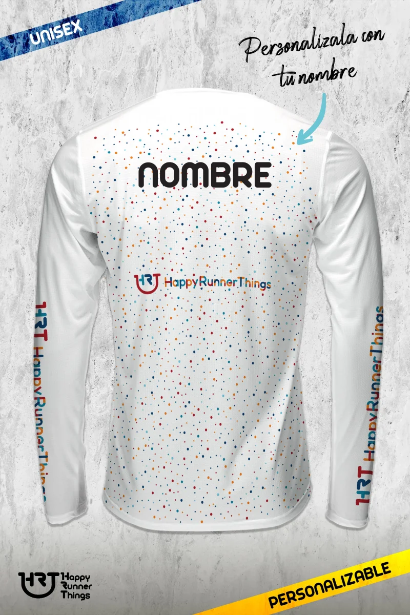 Run in Colors - Camiseta Técnica Unisex - Manga Larga - Imagen 4