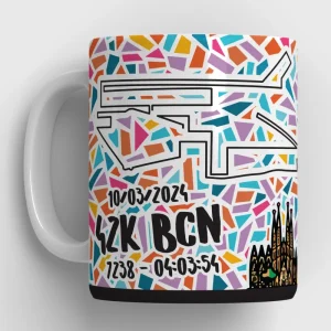 Trazados - Taza - Maratón Barcelona