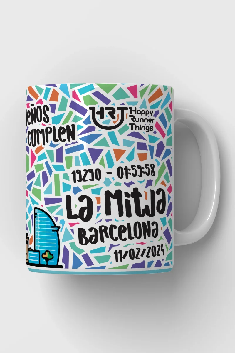 Trazados - Taza - Media Maratón Barcelona - Imagen 2