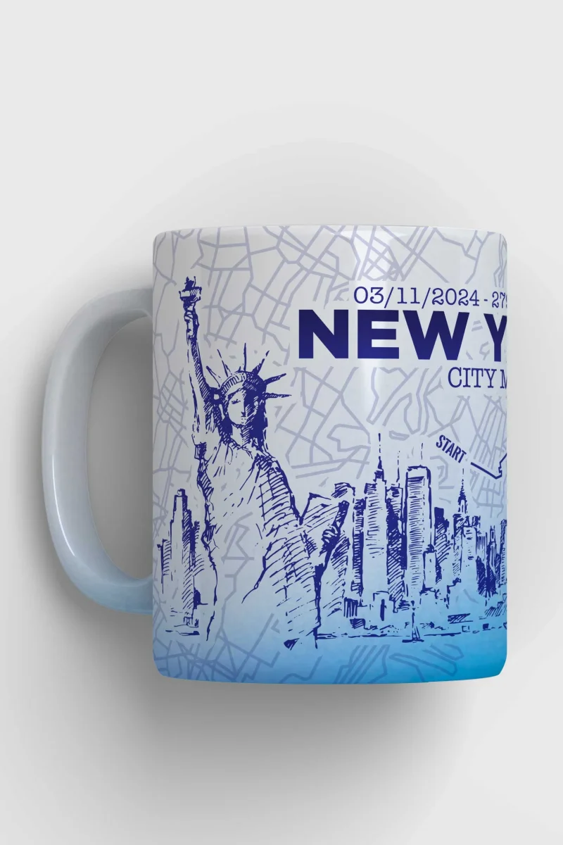 Trazados - Taza - New York Marathon - Imagen 2