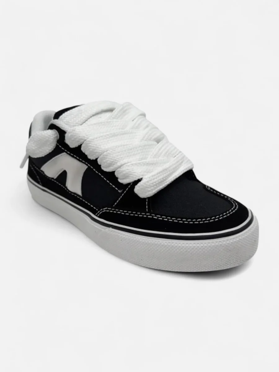 Zapatillas Vision Street Wear Stick Negro Blanco - Imagen 6