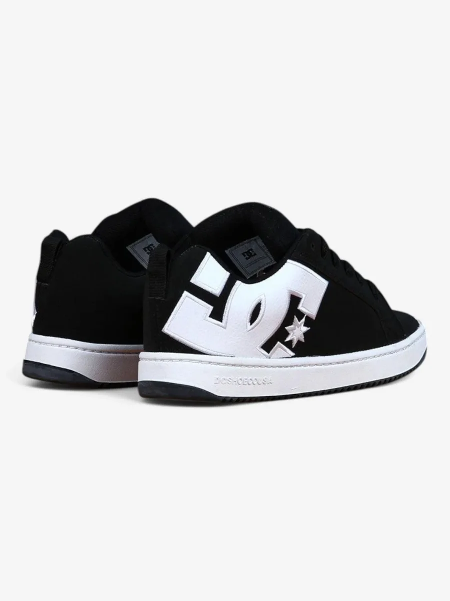 Zapatillas Dc Court Graffik SS Negro Blanco - Imagen 6