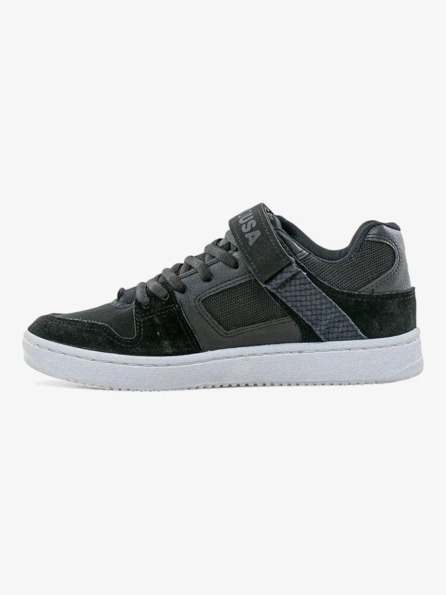 Zapatillas Dc Manteca V SS Negro Blanco - Imagen 4