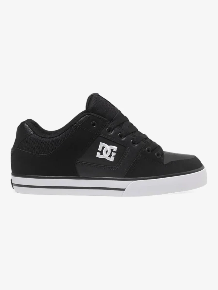 Zapatillas Dc Pure Mujer Negro Blanco